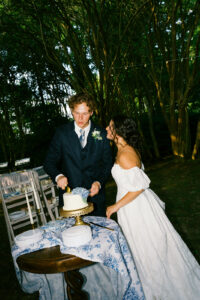 the cake cutting!