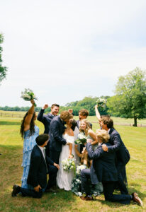 bridal party photos