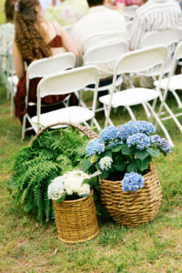 decor at the ceremony
