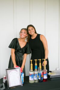 Soda station for cocktail hour