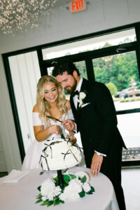 the cake cutting!