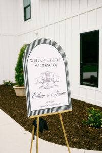 Sign for cocktail hour